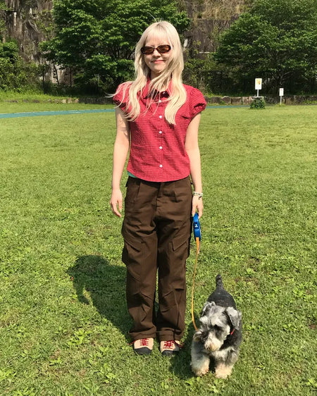 Vintage wide cargo pants