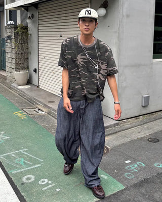 Camouflage Half-Sleeve T-Shirt