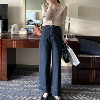 Stitch Point Denim Pants