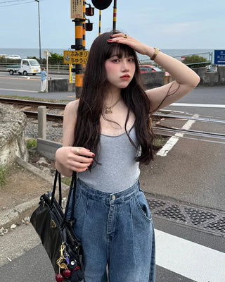 Lace Rib Sleeveless