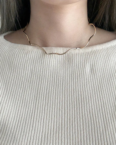 Wave necklace