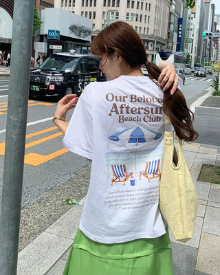Back print T-shirt