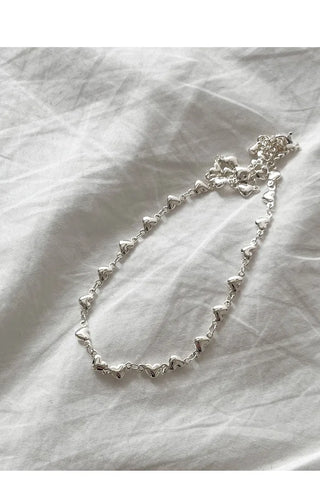 Heart Silver Necklace