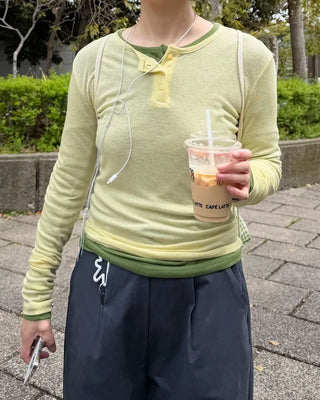 Layered Tencel T-shirt