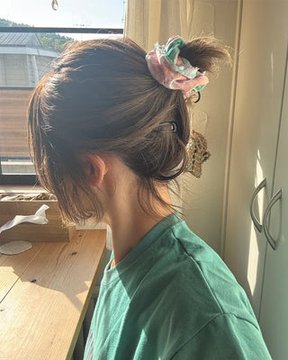 Color Pattern Scrunchie