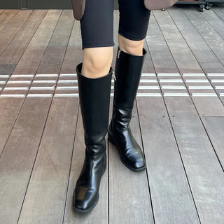 Slim-line long boots