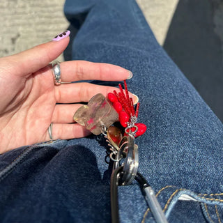 Red Heart Keychain