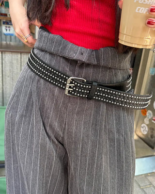 Triple Stud Big Belt
