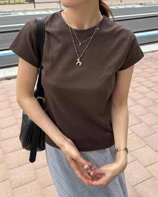 Silket cotton T-shirt