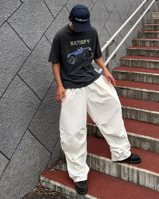 Linen balloon pants