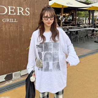 (Unisex) Square Long T-Shirt