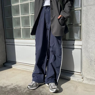 Spring Nylon Bicolor Pants