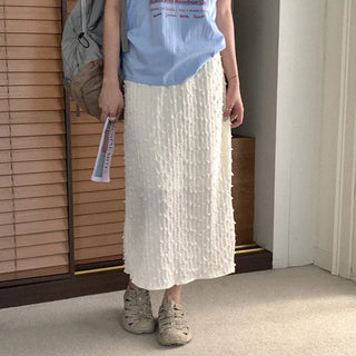 Popcorn Long Skirt