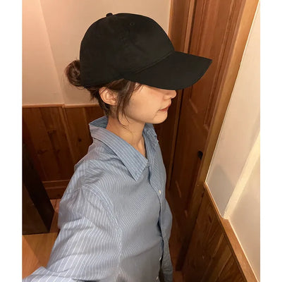 Washed Plain Ball Cap
