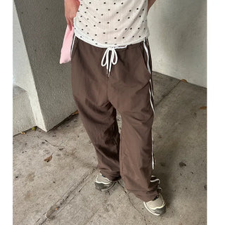 Low-rise track pants