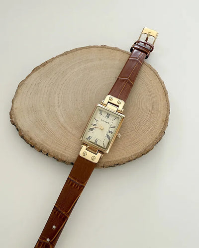 Square wristwatch