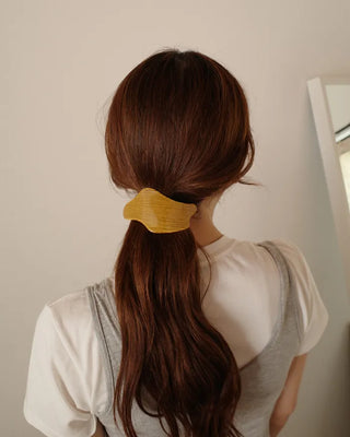 Wood texture hairpin