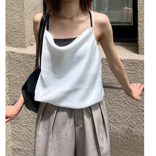 Satin slip camisole
