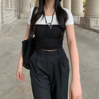 Layered Rib Top