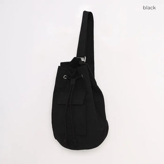 Canvas pocket sling bag