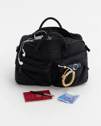 [7th Re-release] (ORIGINAL) Middle Multi-Pocket Crossbody Bag (black)