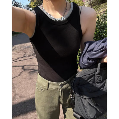 Basic Layered Slim Tank Top