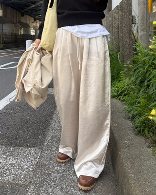 Satin Easy Pants