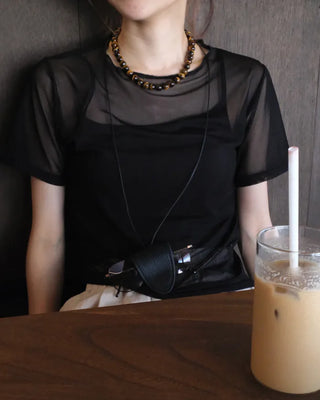 Sheer T-shirt