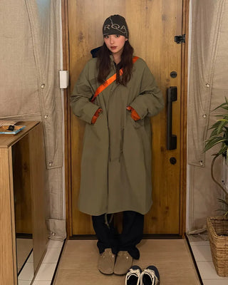Long mod coat