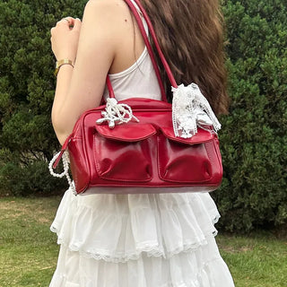 Two-pocket square bag