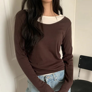 Span Rib Long Sleeve T-Shirt