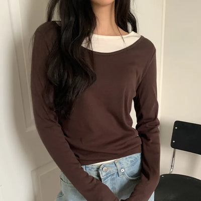 Span Rib Long Sleeve T-Shirt