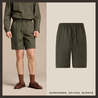 [CULTUM] Lightweight Nylon Beach Shorts