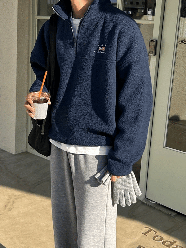 USA Florida Fleece Half-Zip