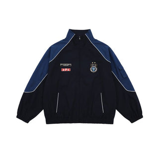 [MASONPRINCE] Sport Club Badge Training Jacket