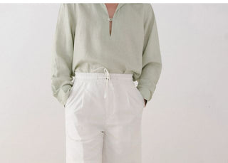 [CULTUM] Cotton Drawstring Shorts
