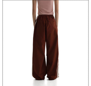 [MASONPRINCE] Side Stripe Parachute Pants