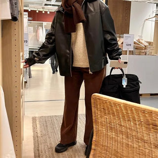 Leather jacket
