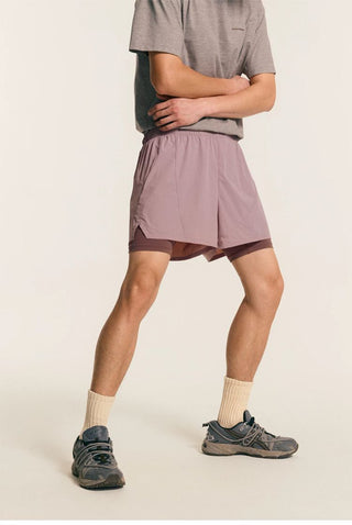 [Monterest] UPF50+ 2-in-1 Stretch Sport Shorts