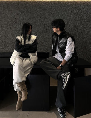 LAB. Glossy Padded Vest (3 colors)