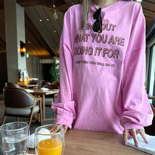 Lettering Oversized T-Shirt