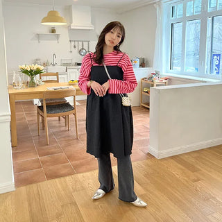 Back Point Ribbon Dress
