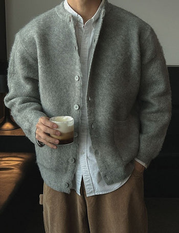 Mood Angora Heavy Cardigan (high Q)