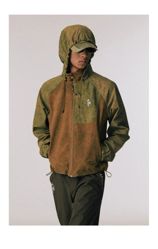 [CONP] Tie-Dye Outdoor Hooded Nylon Jacket