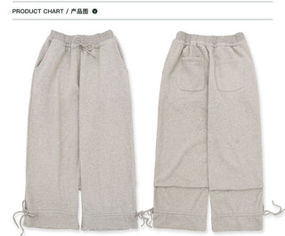 [Moromoro2] Combed Cotton Lace Hoodie &  Sweatpants