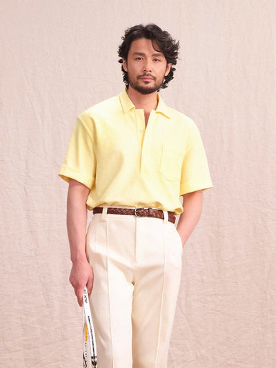 [CULTUM] Pocket Polo Shirt