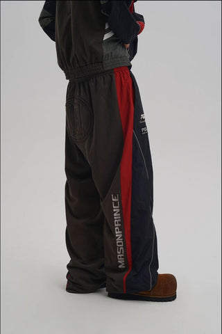[MASONPRINCE] Deconstructed Patchwork Tracksuit