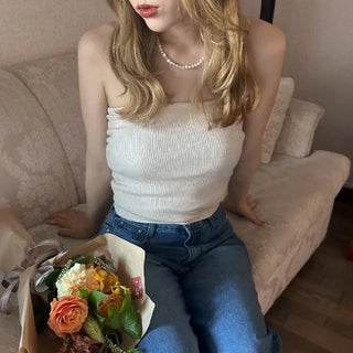 Knit tank top