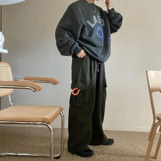 Nylon string cargo pants