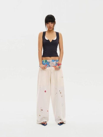 [MASONPRINCE] Resort Double Waist Sweatpants